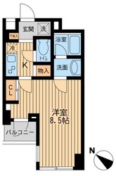 ユニフォート目黒中町の物件間取画像